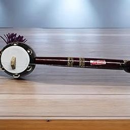 Pure Handmade Fine Crafted Indian Musical Instruments Wooden Playing Iktara (Tumbi) for Home Decor, Office (Brown)-image-3