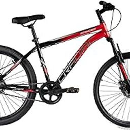 Cradiac Stinger X7 Single Speed Cycle for Men with Dual Disc Brakes & Front Suspension Fork, 29 T Single Speed Bicycle for Adults with Hitensile Steel Frame,for 12+ Years Unisex, 18.5 Inch Frame-13