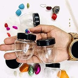 50 ml cosmetic containers for cream, lip balms lip scrubs containers - 20 pieces set-image-100