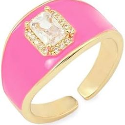 Fashion Stone Bold Finger Ring for Women & Girls | Fancy & Stylish | Aesthetic Jewellery | Everyday Accessories-image-8
