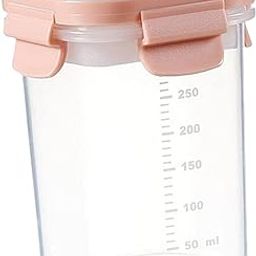 Kitchen Organization Storage Clear Yogurt Storage Box for Fruit Preservation 300ml Pink-picture-10