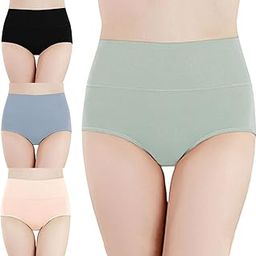 Women's High Waist Stretchable Brief Underwear Full Coverage Maternity Pregnancy C-Section Combo, Size (28-34), Pack of 2-image-59