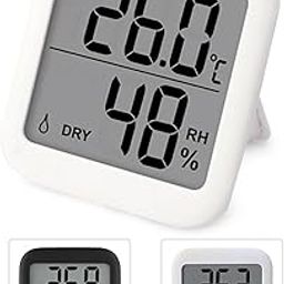 Digital Thermo Hygrometer - Accurate Indoor Thermometer with Humidity Gauge for Home, Office, Greenhouse, Baby Room - Monitor Temperature and Humidity Levels-20