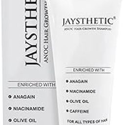 JAYSTHETIC ANOC Hair Growth Shampoo Enriched With Anagain Niacinamide Olive Oil Caffeine for All Types of Hair 100 Ml-image-57