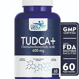 Tudca 600 mg - Liver Supplement with milk thistle for Improve Bile Flow - 60 Capsules-12