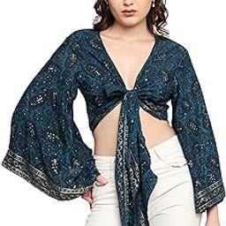KE Kanha Exports top for Women Stylish Western | wrap Tops for Woman | Perfect on Jeans Tops for Woman | Summer top | Beach Outfits Dress for Women Stylish-image-12