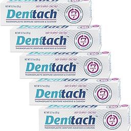 Denture Adhesive, Thermoplastic Denture Adhesive, Cushion and Reliner, Comfortable, Secure Denture Grip for up to 7 Days, Non-Adhesive, Zinc Free, Long Lasting Dentures Reliner (Pack of 5)-image-0
