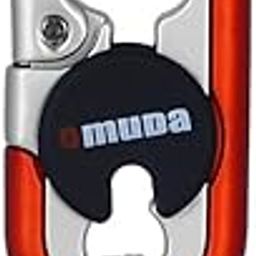 Stylish Hook Locking Silver Metal Carabiner Double Ring Hook Metal Key Chain for Men & Women-image-97