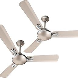 Havells 1200mm Festiva ES Ceiling Fan| Premium Finish| Energy Saving| Designer Fan for Home Decor| Elegant Looks| 230 m³/min Air Delivery| Hi-Speed Low Noise| 100% Copper Motor (Pack of 2, Gold Mist)-image-3