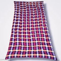 Unite source Soft Cotton Multi Color Foldable Light Weight Single Bed Mattress, 3 x 6 ft (Yellow Check)-image-34