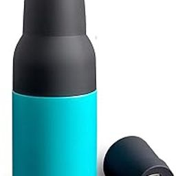 Lellow Frosty Beer Bottle/Can Cooler with Built-in Bottle Opener | Insulated Stainless Steel Cooler for 330ml & 500ml Cans & 330ml Pints | Keep Drinks Ice-Cold | Turquoise-image-11
