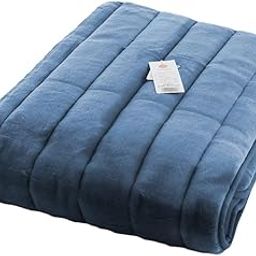 Nishikawa Bedding Pad, Double Acrylic 100% [Nishikawa x Izumiotsu] Blanket Pad 55.1 x 80.7 inches (140 x 205 cm), Navy, Winter, Warm, Washable, Fluff Part: 100% Acrylic, Antibacterial, Made in Japan-image-4