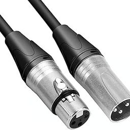 SeCro Premier Series (3 Pin) Microphone Cable - XLR Male to Female - 100% Pure Oxygen-Free Copper Wire - Premium Professional Grade (3 Meter)-image-66