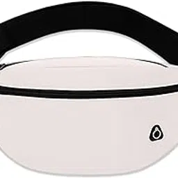 kraptick Waist Bag | Fanny Pack & Crossbody Bag for Travel, Running, Hiking & Gym | Waterproof & Lightweight Belt Bag | Adjustable Money Belt & Waist Pouch for Men & Women |(White)-picture-49