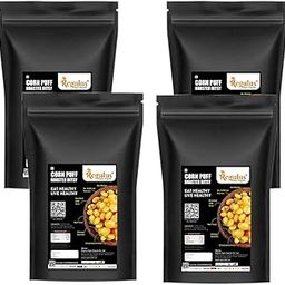 Regulus Agro Organic Corn Puff Roasted Bitsy | Pack of 4 | 360g each | High Fiber | No Chemicals Preservation| No Synthetic Colours 70% Less Oil and Low Fat-image-6