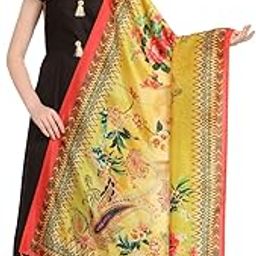 Assam Silk Dupatta for Women | Pure Silk Feel with Traditional Woven Design | Lightweight Ethnic Wear | 2.25 Meter-image-45