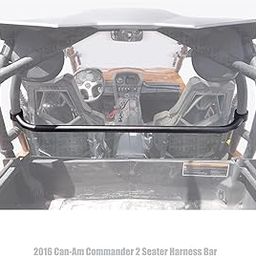 50 Caliber Racing 2 Seater Roll Cage Harness Bar - Compatible with Can-Am 2016+ Commander Max DPS 800R, 1000, XT, Llimited Models [5045A30]-18