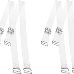 Women's Fabric Princess Bra Straps (Tape 18 mm)(Transparent)-image-1