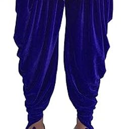 ; A BRAND OF EVERYDAY Men's Velvet Harem Dhoti Pants for Sherwani & Indowestern (Royal Blue Color, Free Size)-image-65