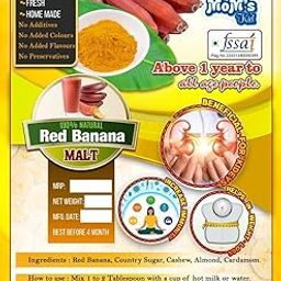 Mom's Kid 100% Natural Beetroot Malt, Carrot Malt, Red Banana Malt, Multivitamin fruit malt - 200g (Red Banane Malt - 200g)-18