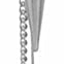 2X Punk Long Tassel Earring Piercing Stud Dangle for Daily Party Men Cone-image-28