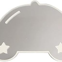 HEAVENGLOW Nordic Acrylic Decorative Wall Vintage Carved Hanging Mirror Car-image-40