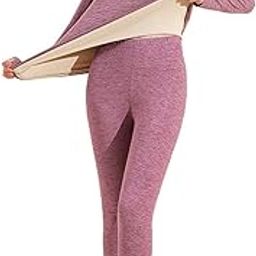Thermal Underwear Set Warm Unisex Thick Simple Breathable Winter Base Layer Women Men Ladies Adults Soft Breathable Thick Simple-image-66