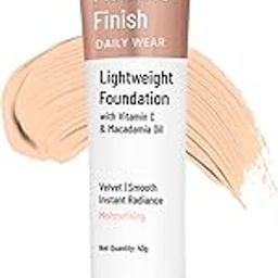 Swiss Beauty Flawless Finish Foundation | Medium Coverage | Lightweight |Oil-Free Formula |Radiant Finish | Shade - Natural Beige, 40gm-25