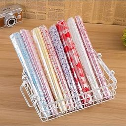 Printed Transparent Cellophane Sheets Pack of 30 Large 20X30 Inch For Gift Packing, Baskets Hampers, Flowers Bunch Wrapping Gift Wrapper (Multicolor)-image-59