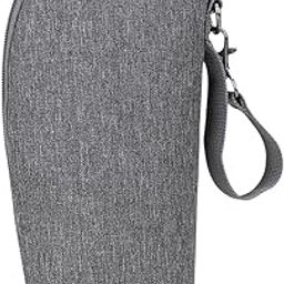 ATORSE® Bottle Tote Bag Nursing Bottle Cooler Warmer Bag for Travel Outdoor Car Gray-image-75