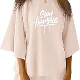 Women's Cotton Solid Oversize drop Shoulder Night Suit Cord Set,Top & Shorts Set-picture-25