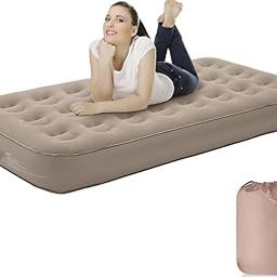ZURITY Store Single Inflatable Mattress, Deflation, Storage Bag Camping, Inflatable Blow Up Mattress, Foldable Inflatable Bed for Home, (Pack of 1)-10