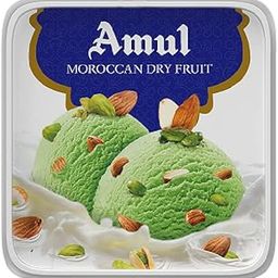 Amul Ice Cream - Moroccan Dry Fruit, 1L Pack-3