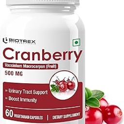 Biotrex Nutraceuticals Cranberry 500mg - 60 Veg Capsules-image-24