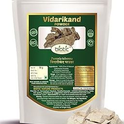 Biotic Natural Vidarikand Powder - Vidharikand Churna - Bidarikand Powder - 50gm-11