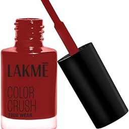 LAKMÉ True Wear Color Crush Glossy Finish Nail Polish, Long Lasting & Vibrant Nail Paint, 102, 6Ml-43