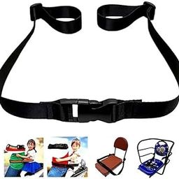 Ultimate Baby Safety Belt, Secure Your Little One Everywhere 1.5"X1.3Meter Adjustable (Black)-image-44