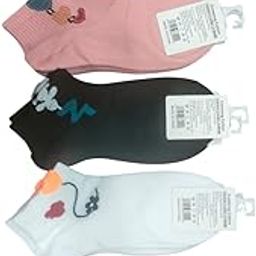 ARSM Socks for Women & Girls Low Cut Flower Print Cotton Ankle Length Socks Walking Outdoor Sports Multi-Color Pack of 5 Pair-image-64