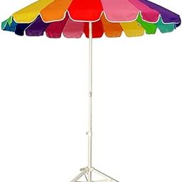 RAINPOPSON Garden Umbrella Without Stand - Big Size Waterproof Beach Umbrella With Super Cloth for Outdoor Patio (63in)-image-42