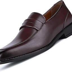 Men's Rosewood Slip on Shoes Comfortable Moccasins Style Formal Shoes for Men Breathable Inner Lining (SXMCRW)-image-25