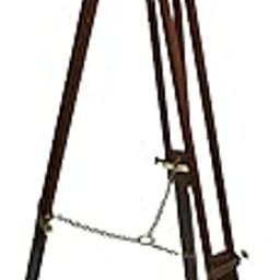 Heritage Lookout 18” Brass Telescope with 10X Magnification & 37mm Lens – Mounted on Wooden Tripod with Brass Fittings-picture-19
