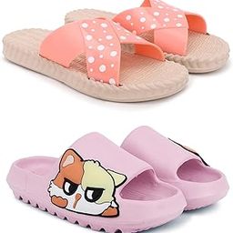 Combo Pack of 2 Slipper/Flip Flops/Slides/Clogs/Sandals for Women (Jute Vs Tatoo-Pika)-image-39