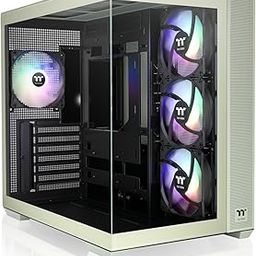 Thermaltake View 380 TG ARGB Matcha Green/Matcha Green/Win/SPCC/Tempered Glass*2/120mm ARGB Lite Fan*4/Brown Box-11