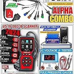 Danlite V519 OBD-II Scanner with BS6 BS7 Bike Scanning 21 Coplar Cableb Hero Suzuki Yamaha KTM with ELM 327 Dual Scanner Kit OBD-II Diagnostic Tools [New Update Bikes]-10