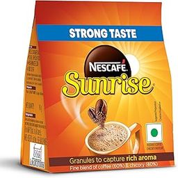 Sunrise Instant Coffee Powder Bag by Nescafe | Rich Aroma for the perfect start to your day | Coffee Chicory-Mix | 90 grams stabilo-18