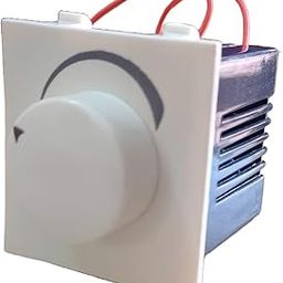 SEER fan regulator Modular Socket Dimmer 2M Socket Type Electronic Fan Regulator // Old Dimmer Type Ceiling Regulators for Fan for Home & Offices (L*B = 5 * 4.7cm)-image-28
