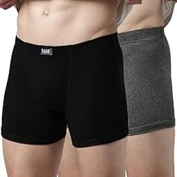 Mens Pack of 2 Cotton Trunk-image-29