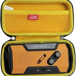 Hermitshell Hard Travel Case for FosPower/RunningSnail Emergency Solar Hand Crank Portable Radio-3