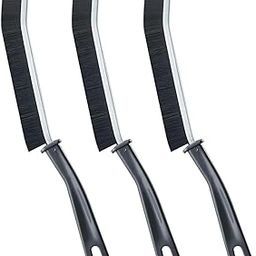 PACE Gap Cleaning Brush, Hard Bristle Crevice, Strong Angled-tip for Multifunctional Household Cleaning, Use for Dead Corner Cleaning for Tiles, Bathroom, Kitchen, Toilet, Window Slots (Set of 3)-17