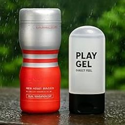 Compact Manual Care Combo | Dual Texture Cup with Smooth Glide Gel |Travel-Friendly Relaxation Kit-image-64